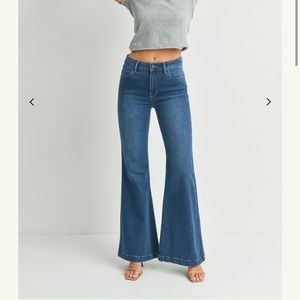 Brand new JBD “Aria High Rise Flare” jeans